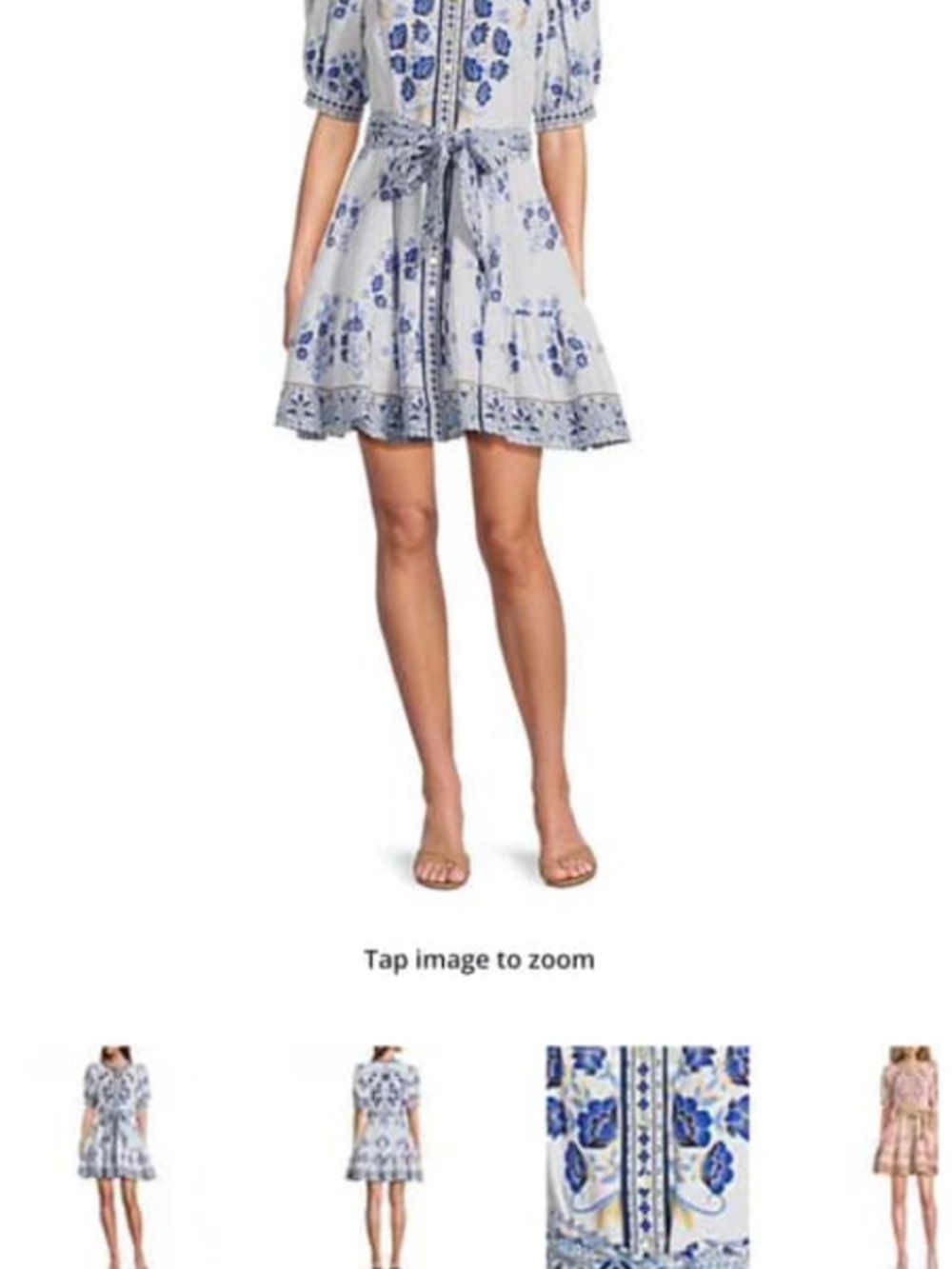 A Love Bubble Sleeve  Mini Dress - Picture 4 of 4